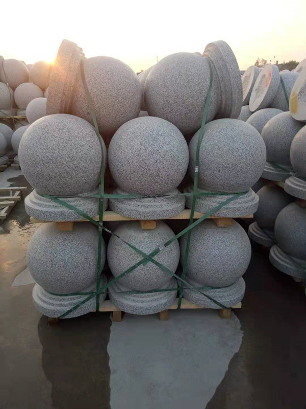 大理石拦路石球